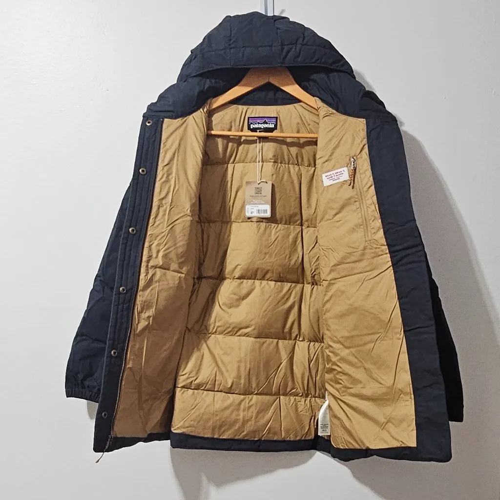 Patagonia Women's Cotton Down Parka - Pitch Blue - Size XS - 26851 - Image 5