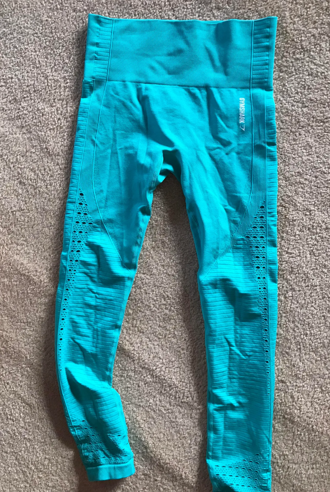 Gymshark Teal Leggings - Image 2