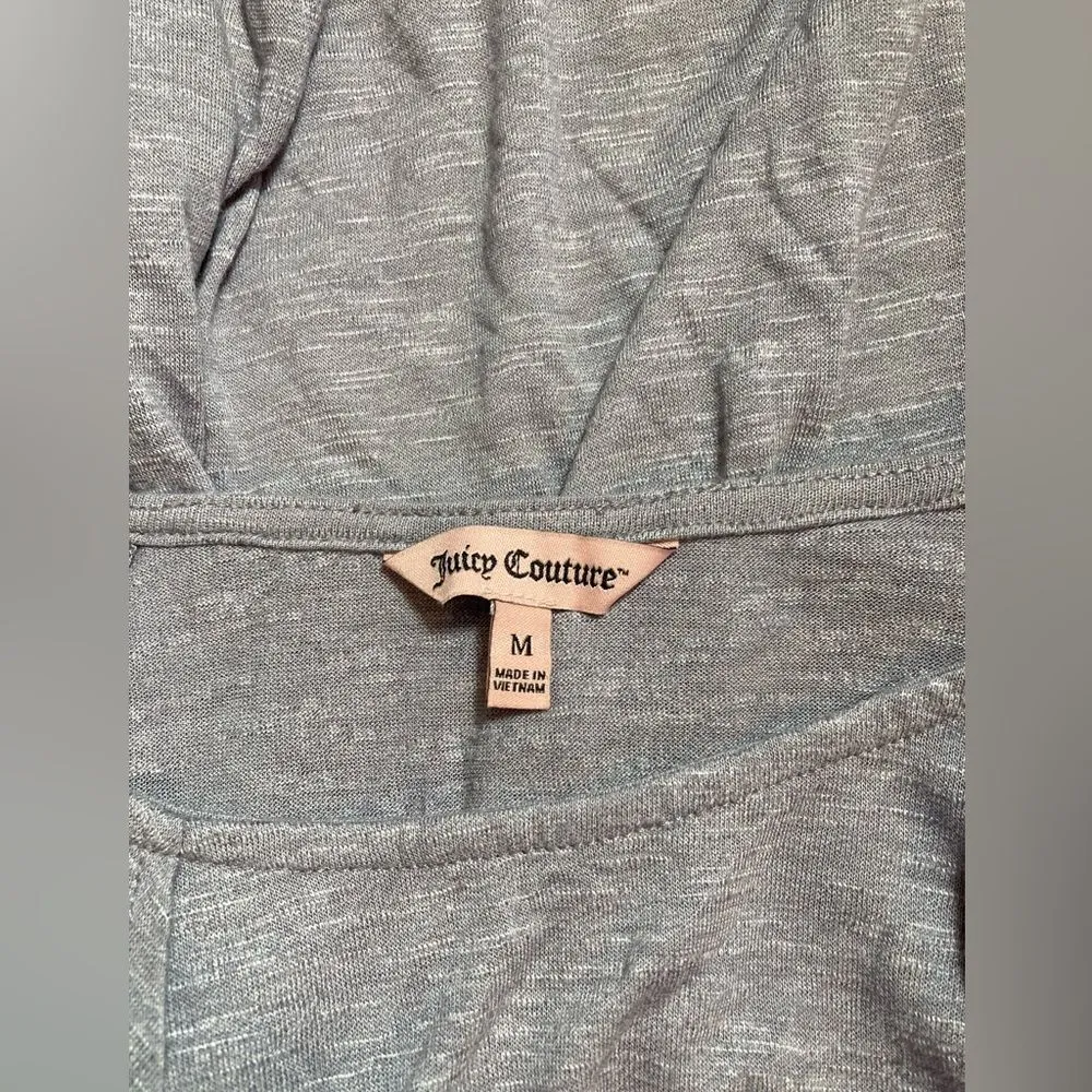 Juicy Couture gray cold shoulder blouse - Image 3