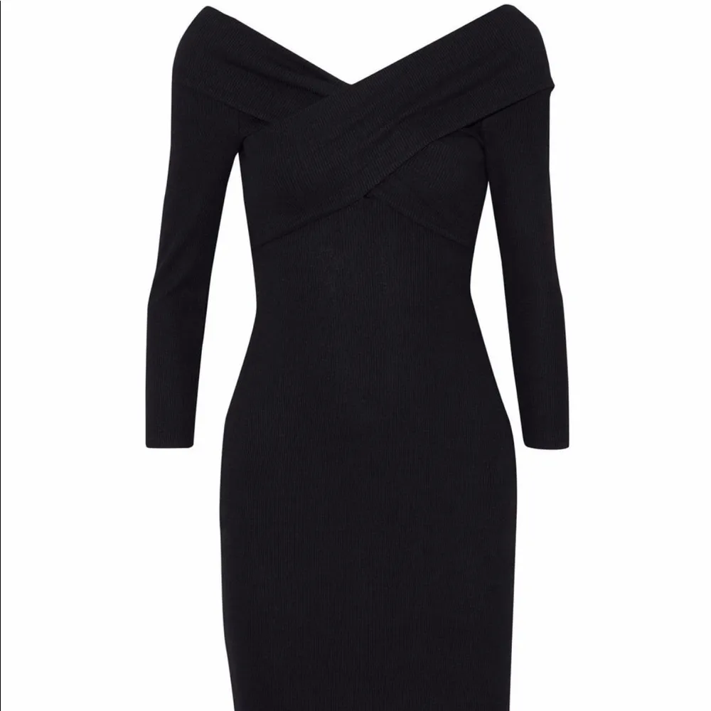 L’AGENCE Black Mini Dress - Image 3