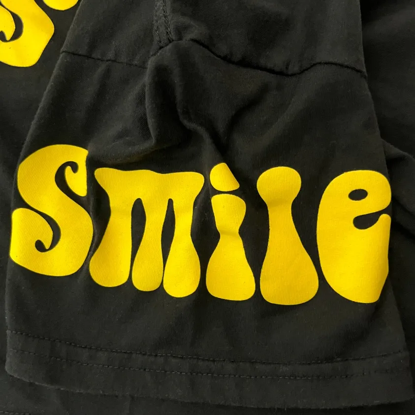 Weekend Warrior Black & Yellow‎ SMILE Graphic T - Image 5