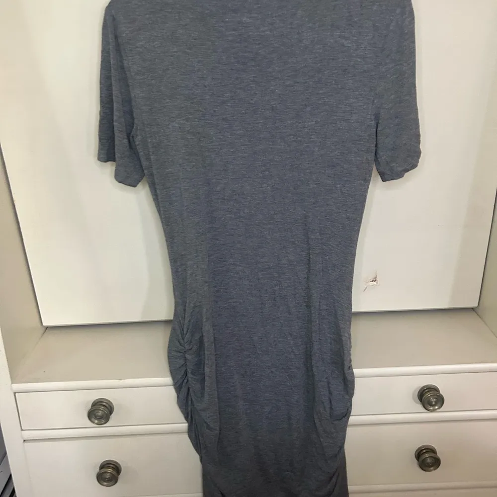 Banana Republic Viscose Ruched Bodycon Dress Size  Small - Image 2