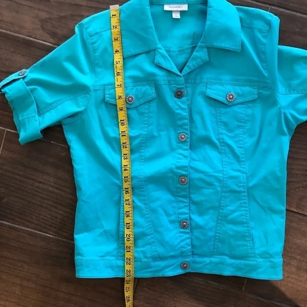 dressbarn Jean Jackets/Jackets & Coats, Size L - Image 8