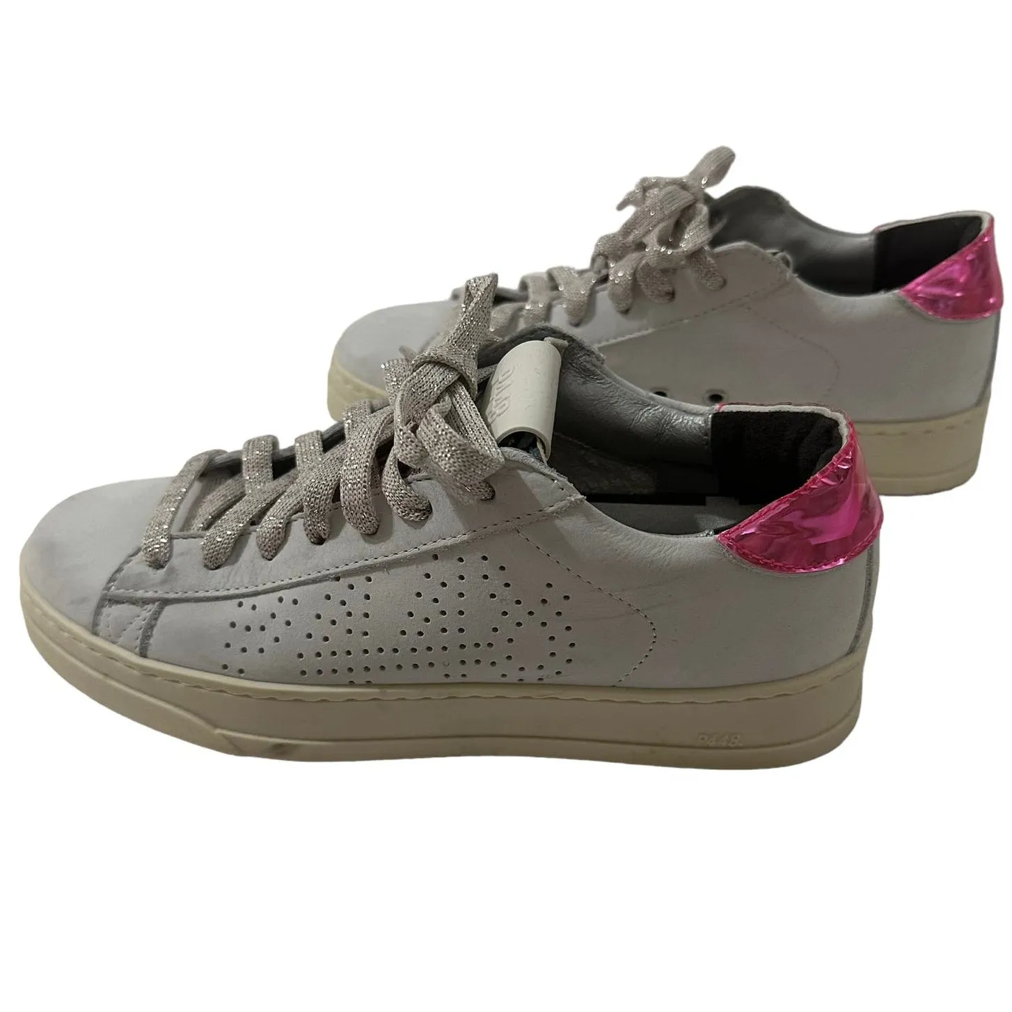 P448 Jack Leather Low Top Sneaker - Image 3