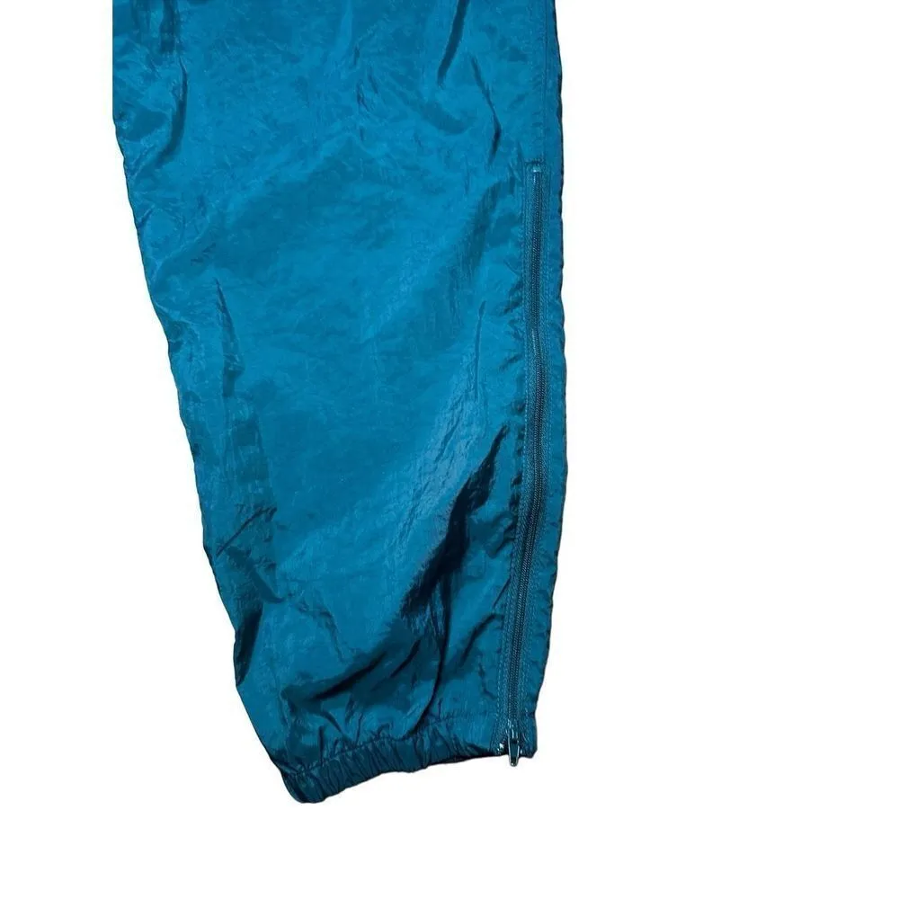 Vintage Nike 90s Windbreaker Track Pants Forest Green Sz M womens - Image 7