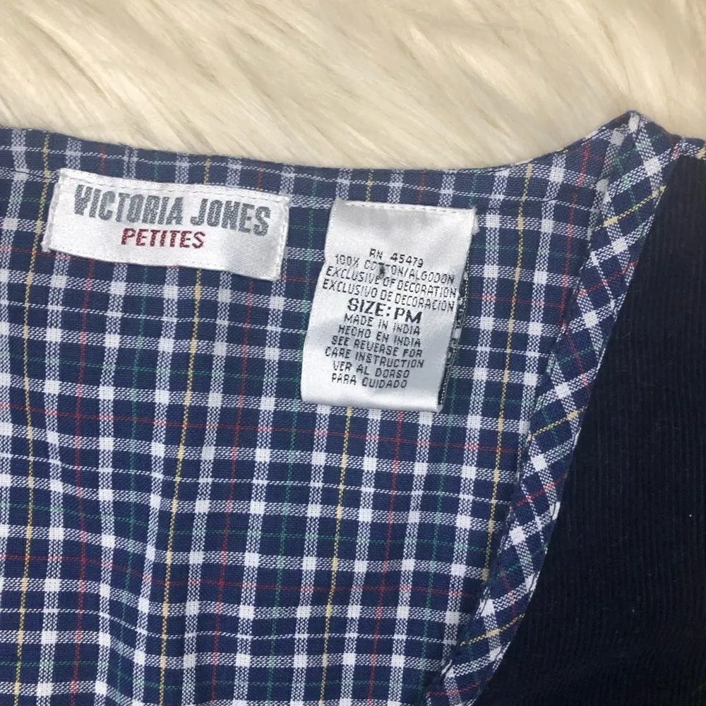 Victoria Jones School Days Vintage 90s Vest Medium - Image 3