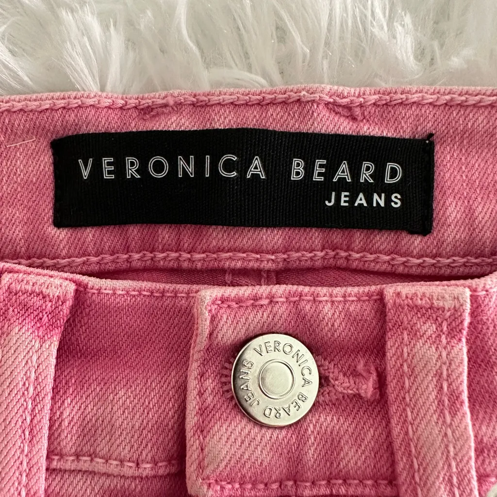 New Veronica Beard Womens High Rise Kate Skinny Jeans‎ Size 24 00 - Image 3