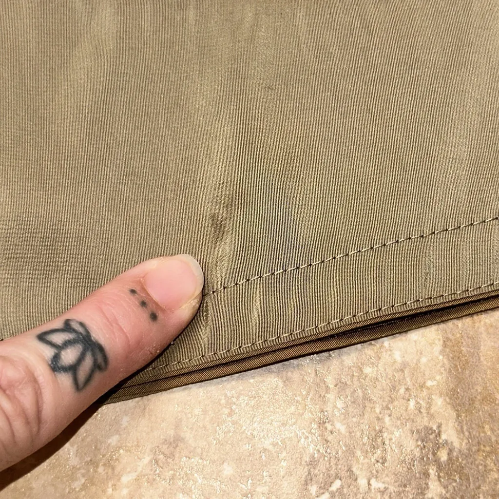 Mycra Pac Reversible Chartreuse Donatella Short Travel Raincoat Size 0 - Image 9