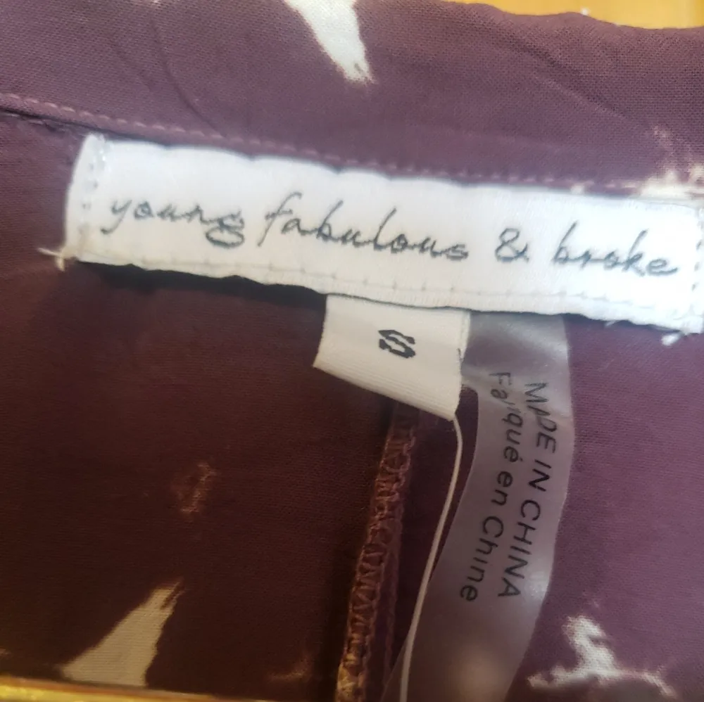 Young, Fabulous & Broke Raine tie - dye collared wrap dress nwt 🎀 - Image 9