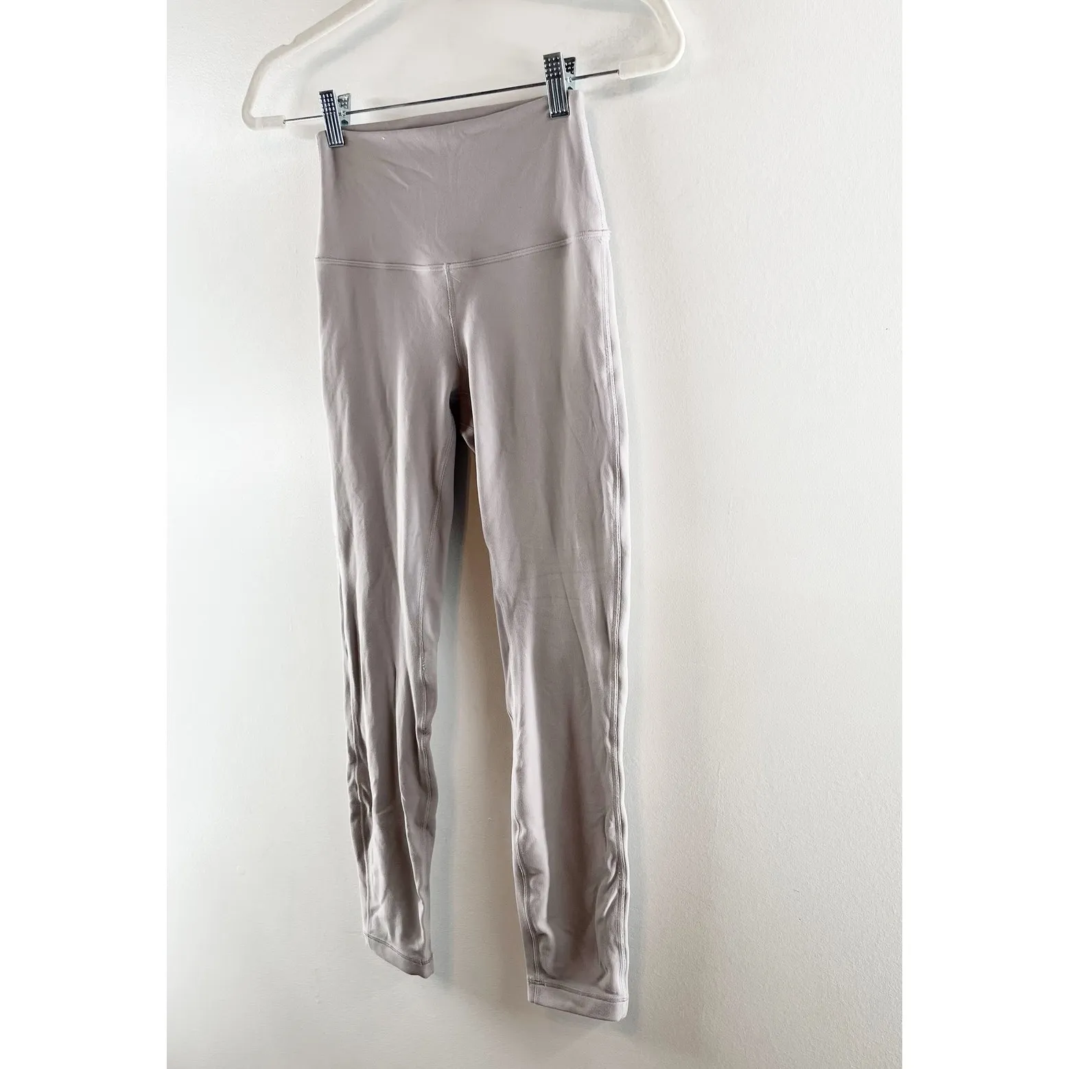 Lululemon  Align Pull On High Waisted Leggings Pant II 25" Dark Chrome Gray 4 - Image 6