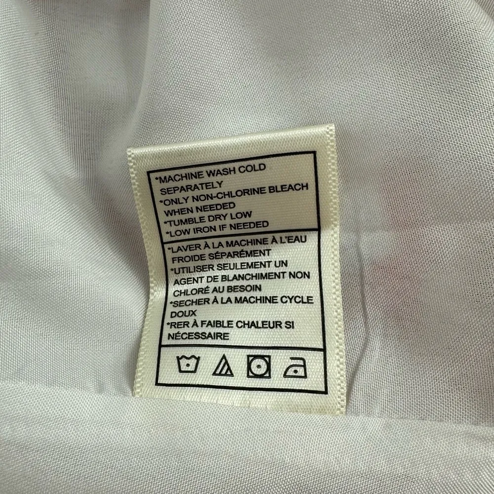 Betsey Johnson Strawberry Print Voile Ruffled-Neck Maxi Dress size XS Cap Sleeve - Image 12