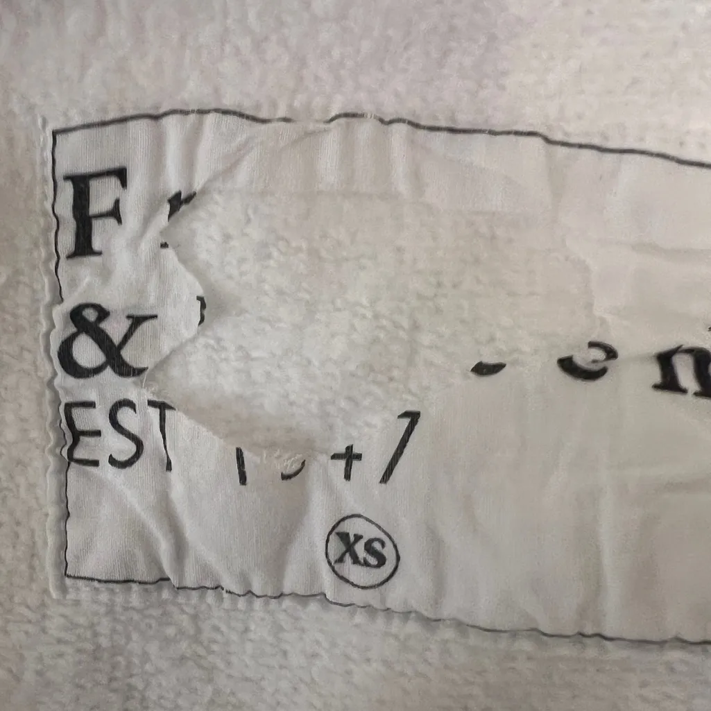 Frank & Eileen $298 Isabelle Triple Fleece White Midi Sweater Dress Fall RARE Size XS - Image 4