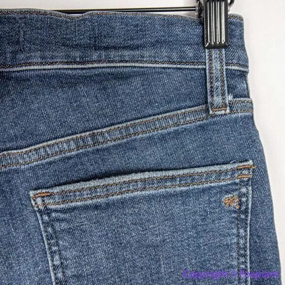 NEW Madewell Tall 9" Mid-Rise Skinny Jeans in‎ Heathfield Wash, 25T - Image 13