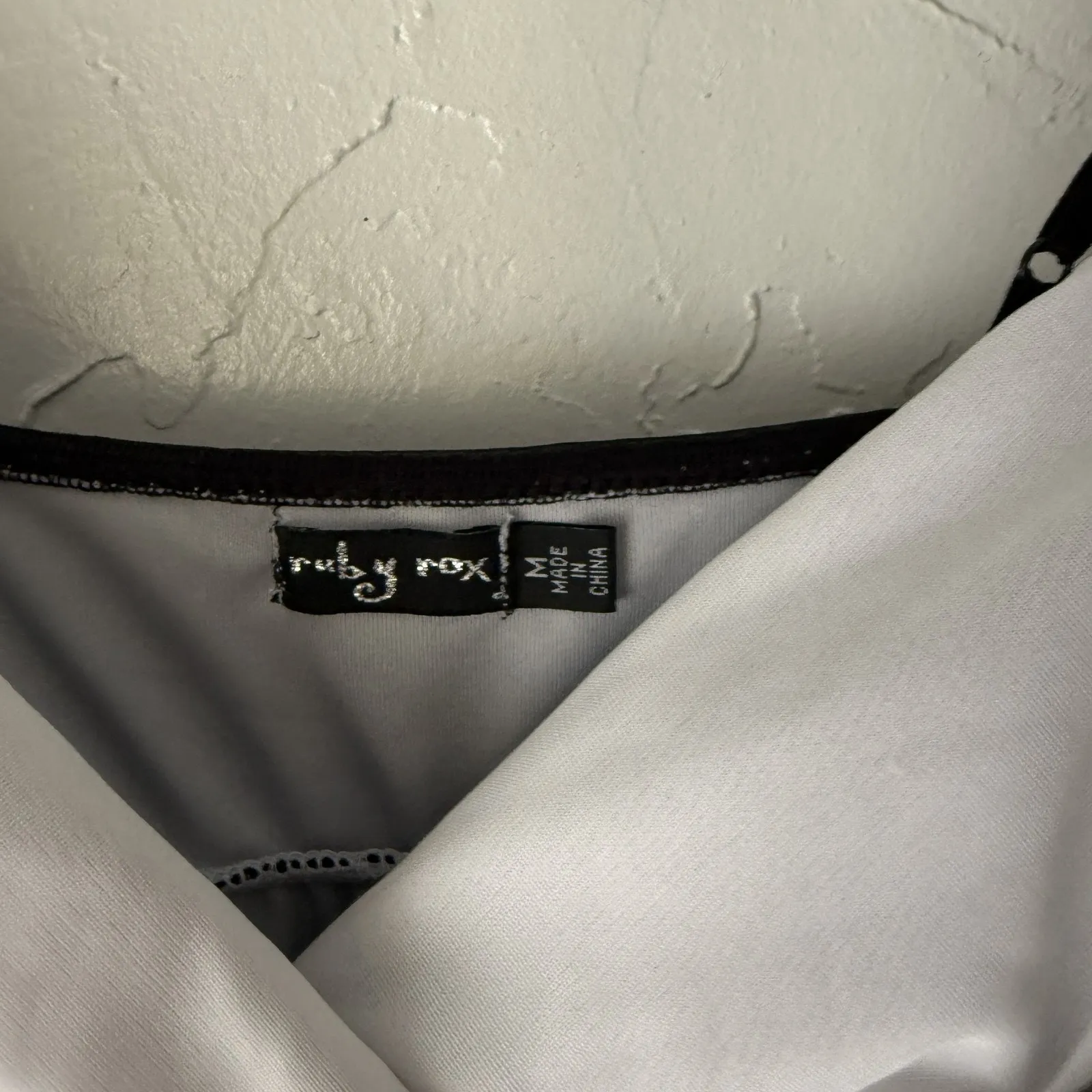 Ruby‎ Rox Y2k Dress Whimsigoth Medium Black Ombre Chiffon Empire Waist Party - Image 4