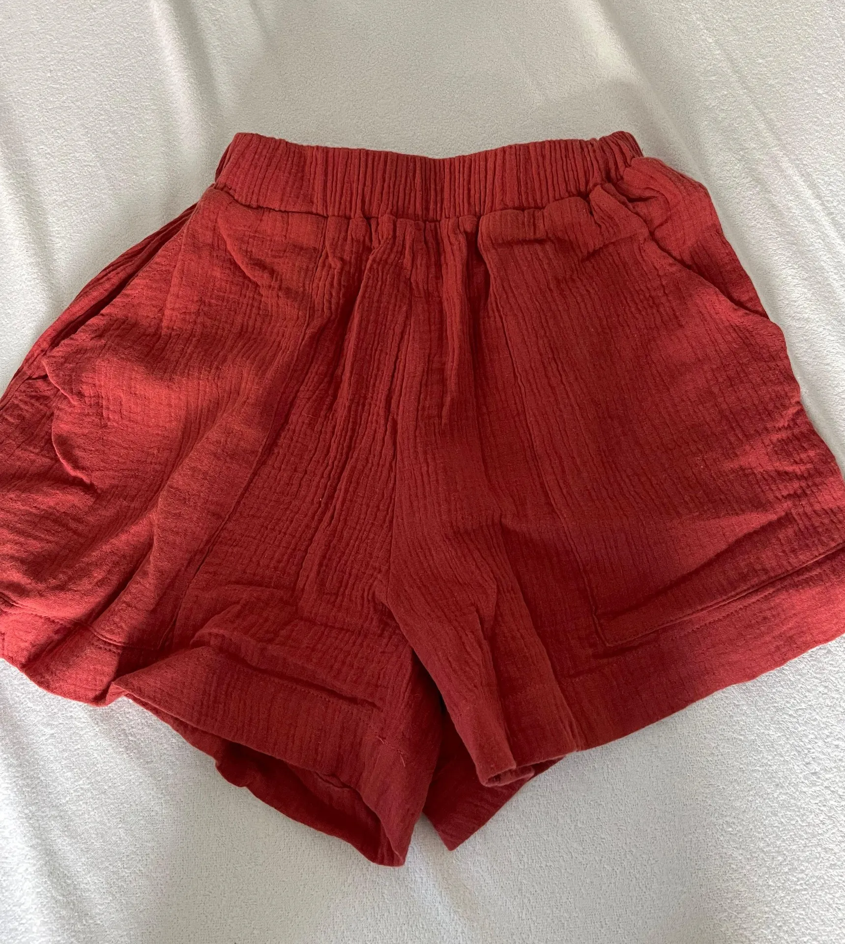 Princess Polly Beach House Linen Shorts - Image 4