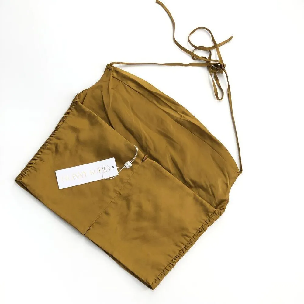 Ronny Kobo Leilani Top‎ in Brass Small Tan - Image 6
