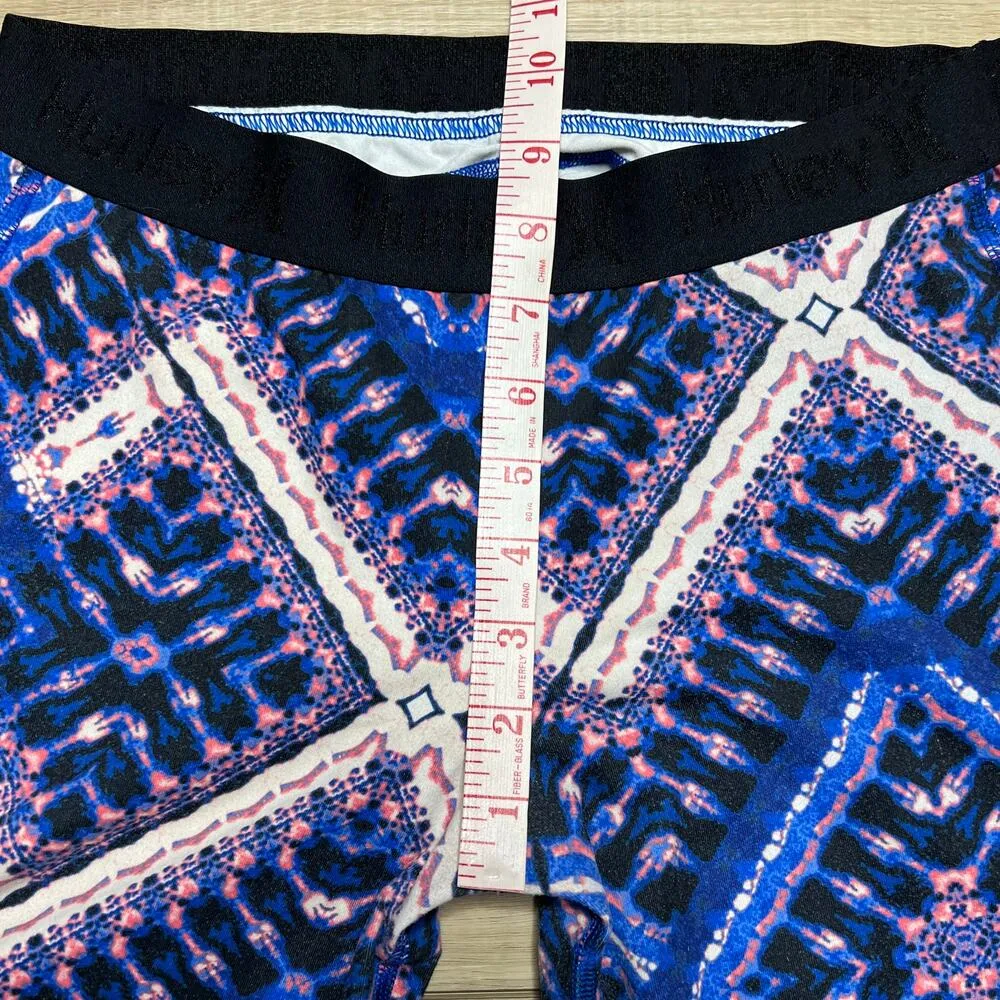 Hurley Tie Dye Crop Athletic Leggings Size Medium - Image 8