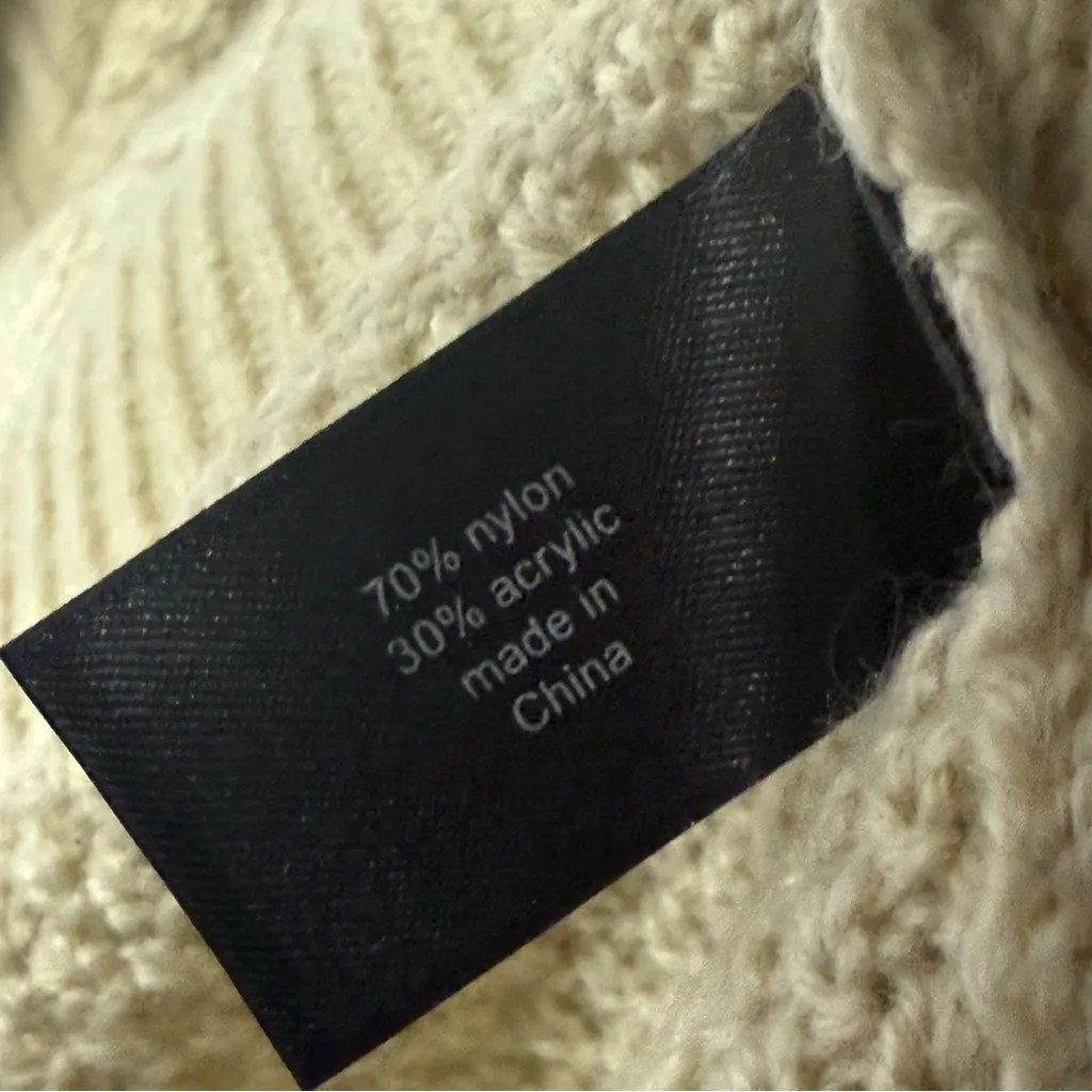 Lane Bryant Sweater Women Plus 22/24 Cable Knit Open Shoulder Long Sleeve Winter - Image 7