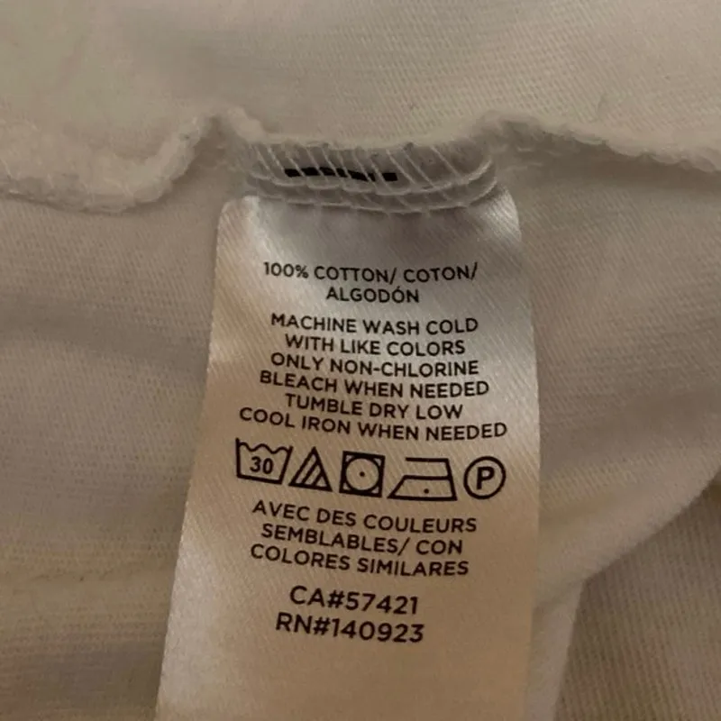 Ann Taylor LOFT Women's White Short Puff Sleeve Casual Tee T shirt Blouse Top S - Image 4