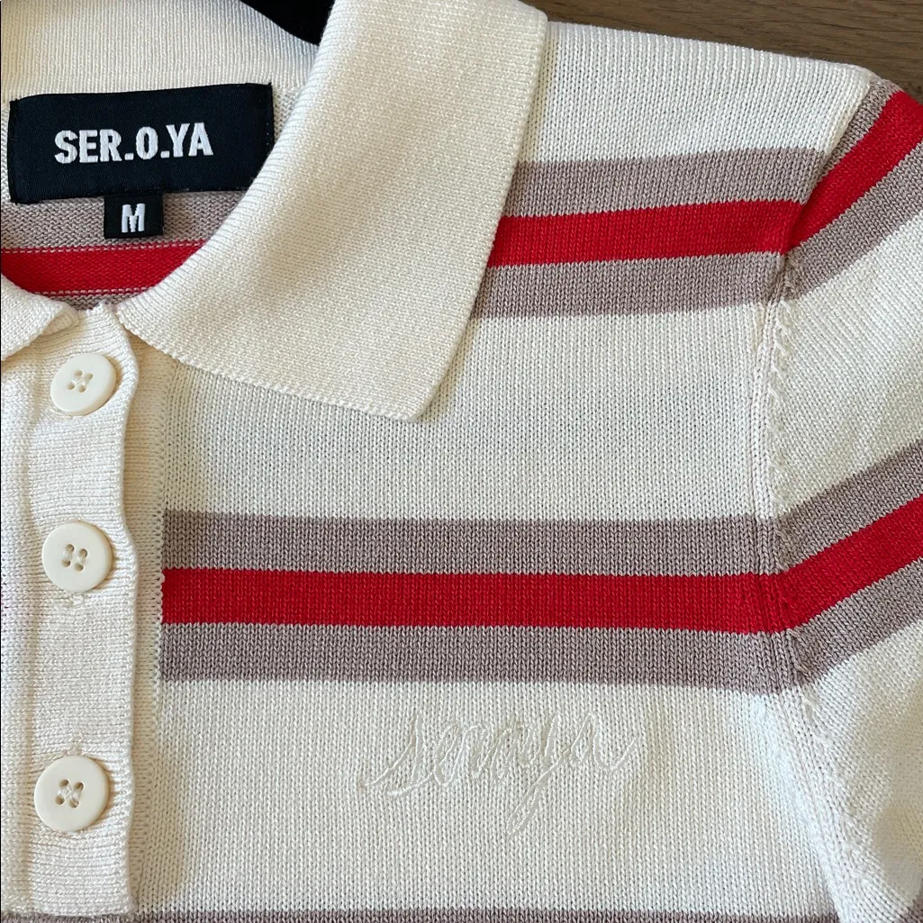 SER.O.YA Liev Knit Mini Dress Size Medium - Image 12