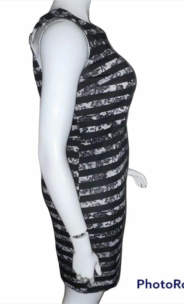Worthington lace print bodycon dress - Image 3