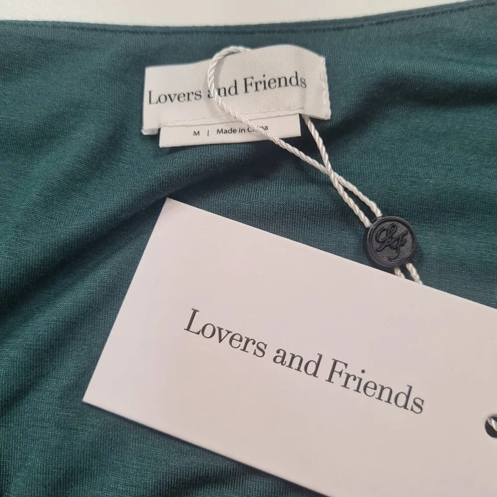 Lovers and Friends Sundance Maxi Dress in Everglade Green Medium - Image 6