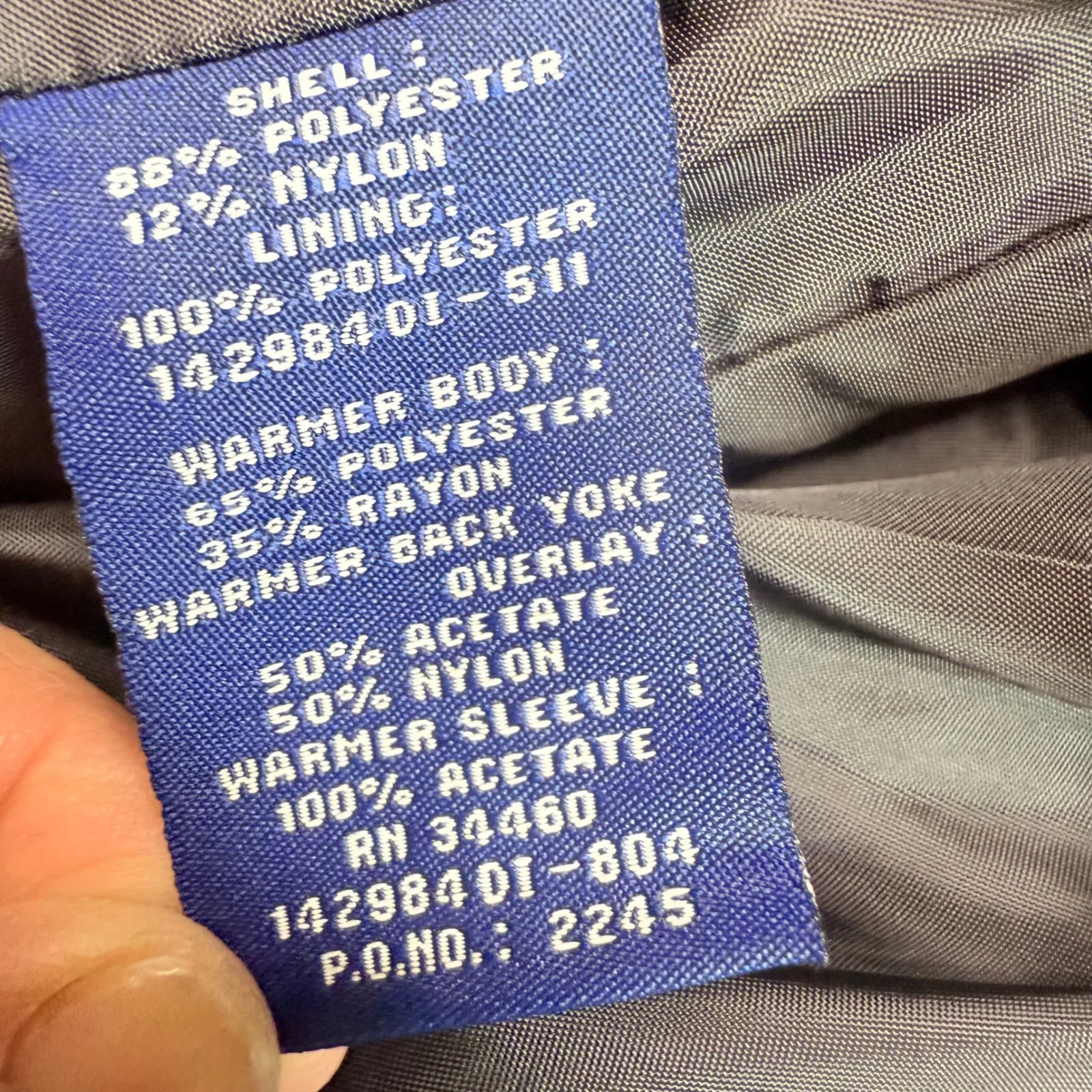 London Fog Limited Edition Women's Charcoal Gray Belted Trench Coat 20W Reg - Image 9