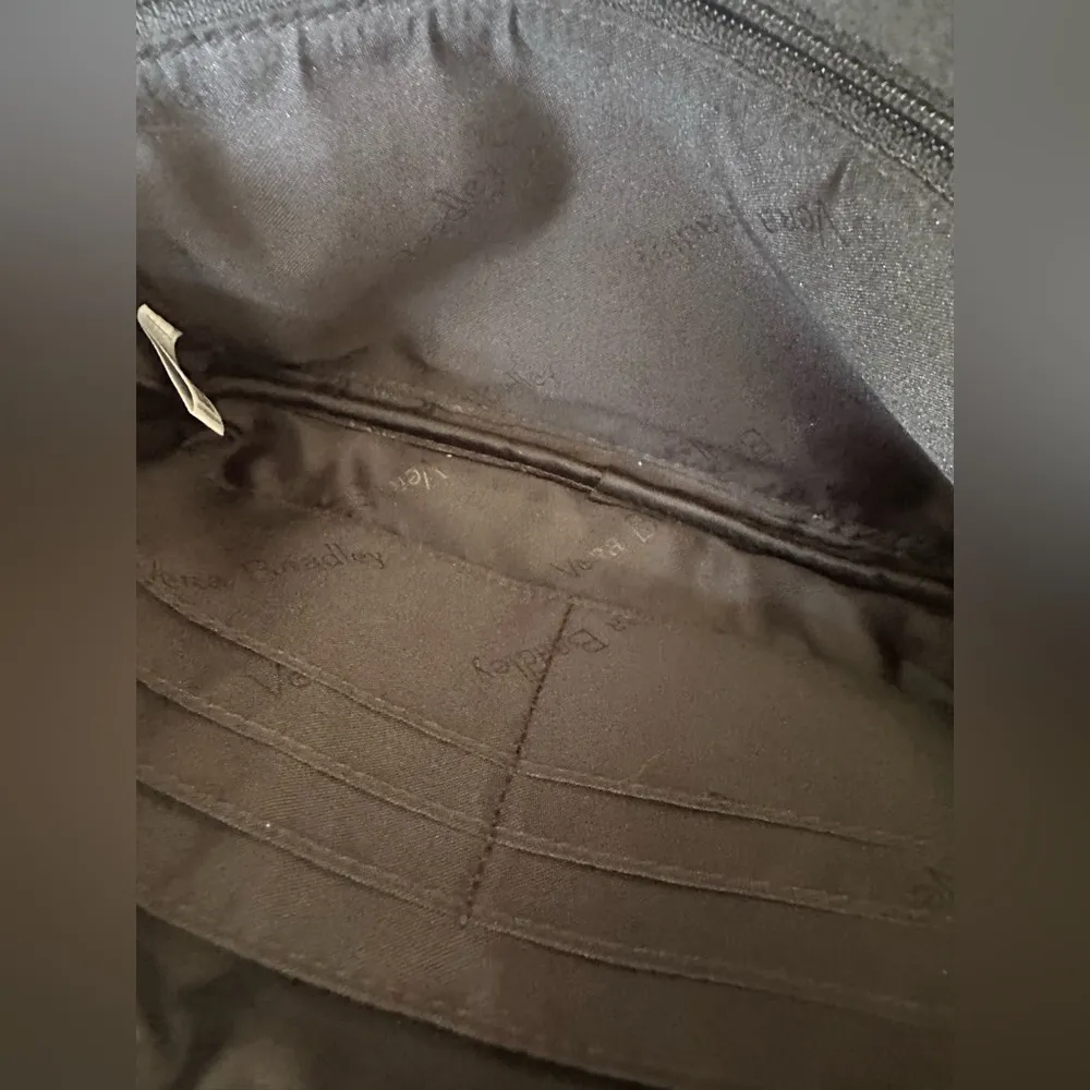 VERA BRADLEY Quilted Black Belt Bag WITH ADJUSTABLE STRAP - Image 5