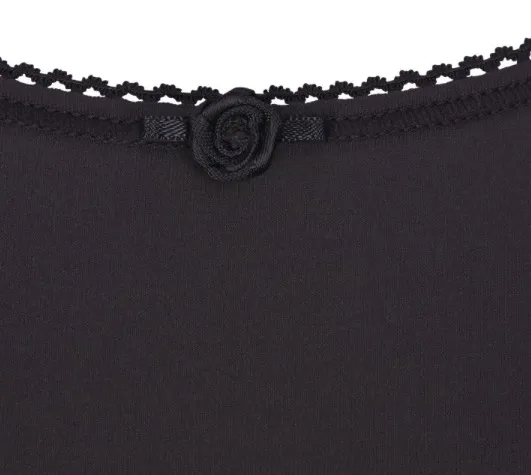 SKIMS Picot Cropped T-Shirt Set - Image 4