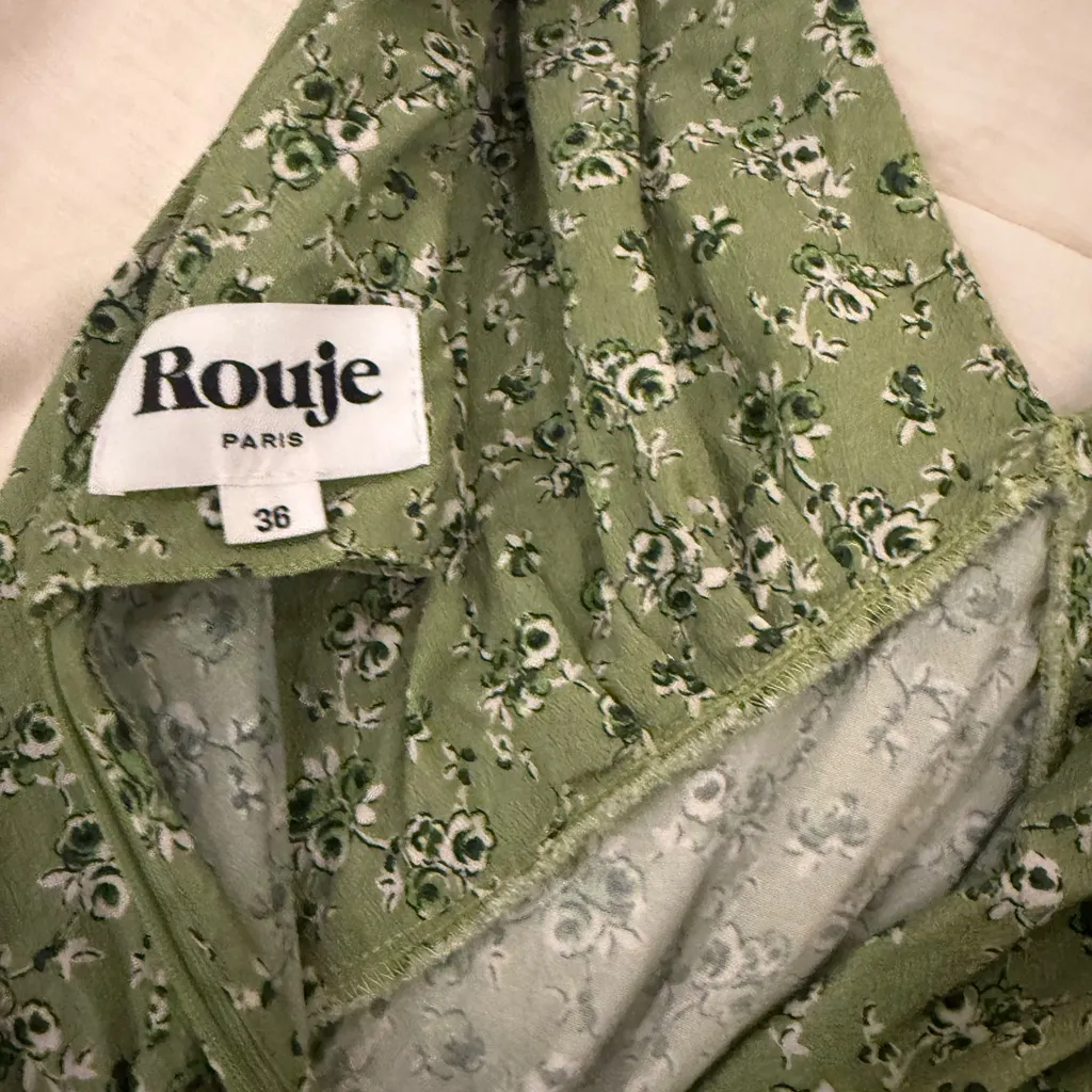 Rouje Paris Silvia dress Green Size 36 - Image 3