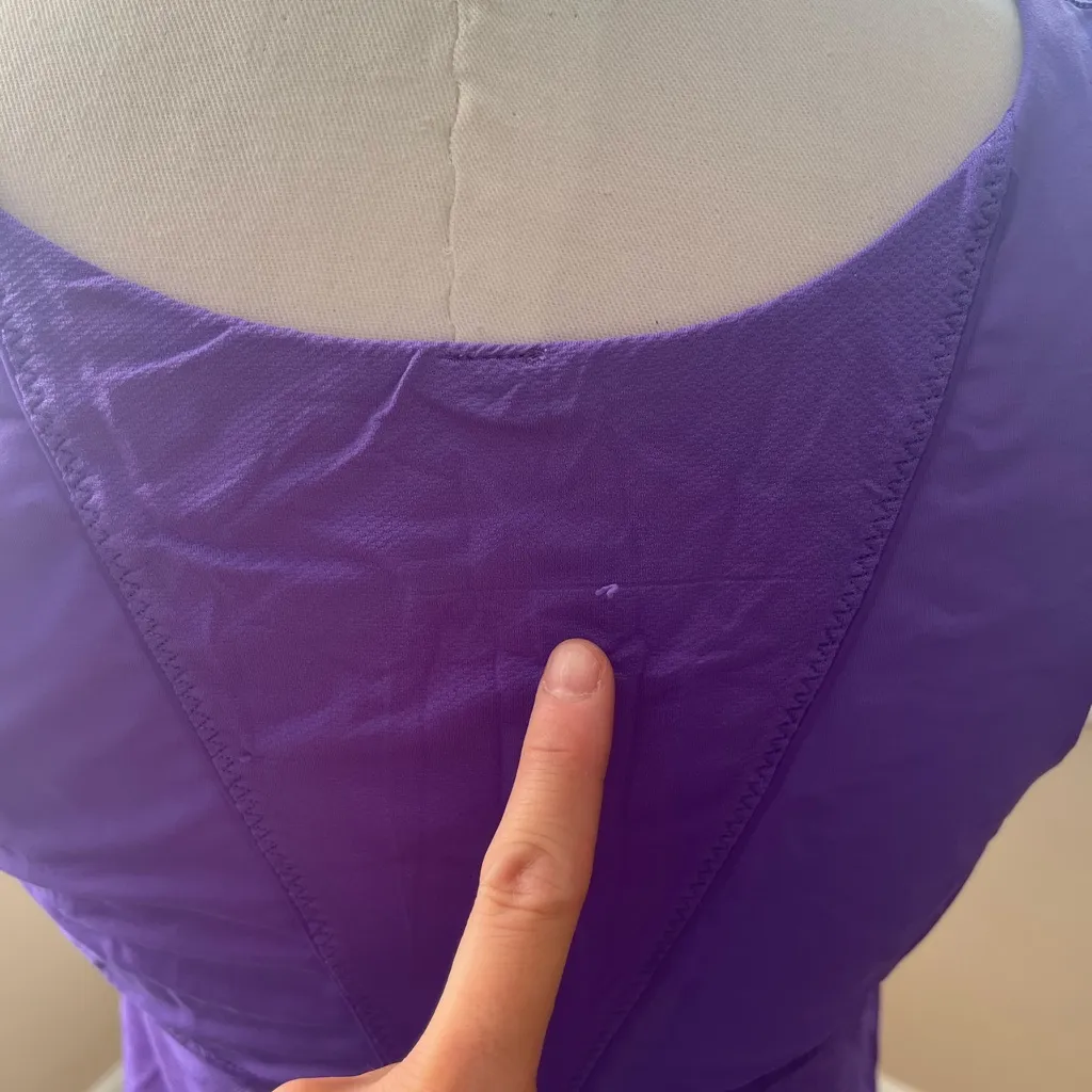 Lululemon run: Ta Ta topper athletic tank top in color power purple - Image 5