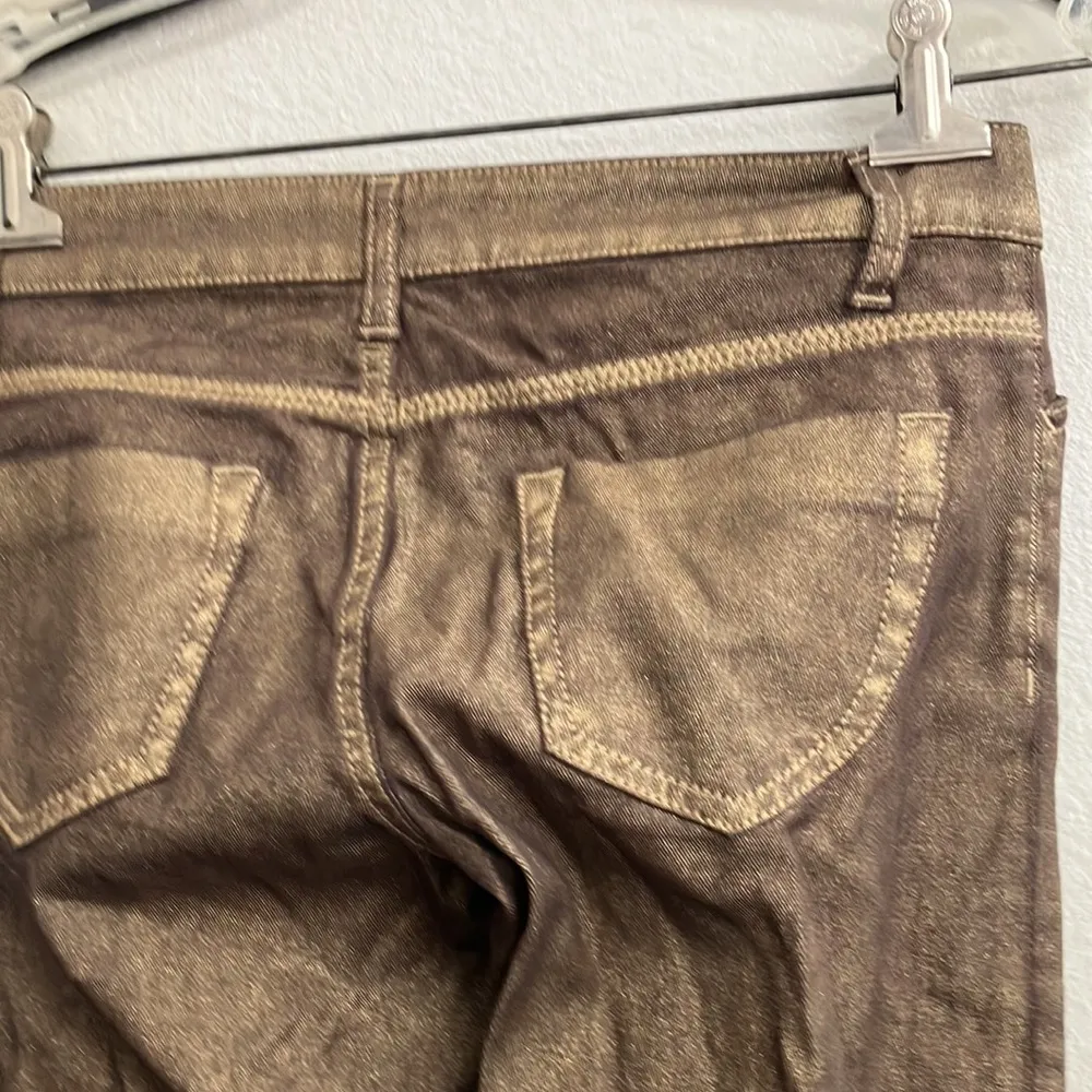 Topshop gold jeans 6 - Image 4