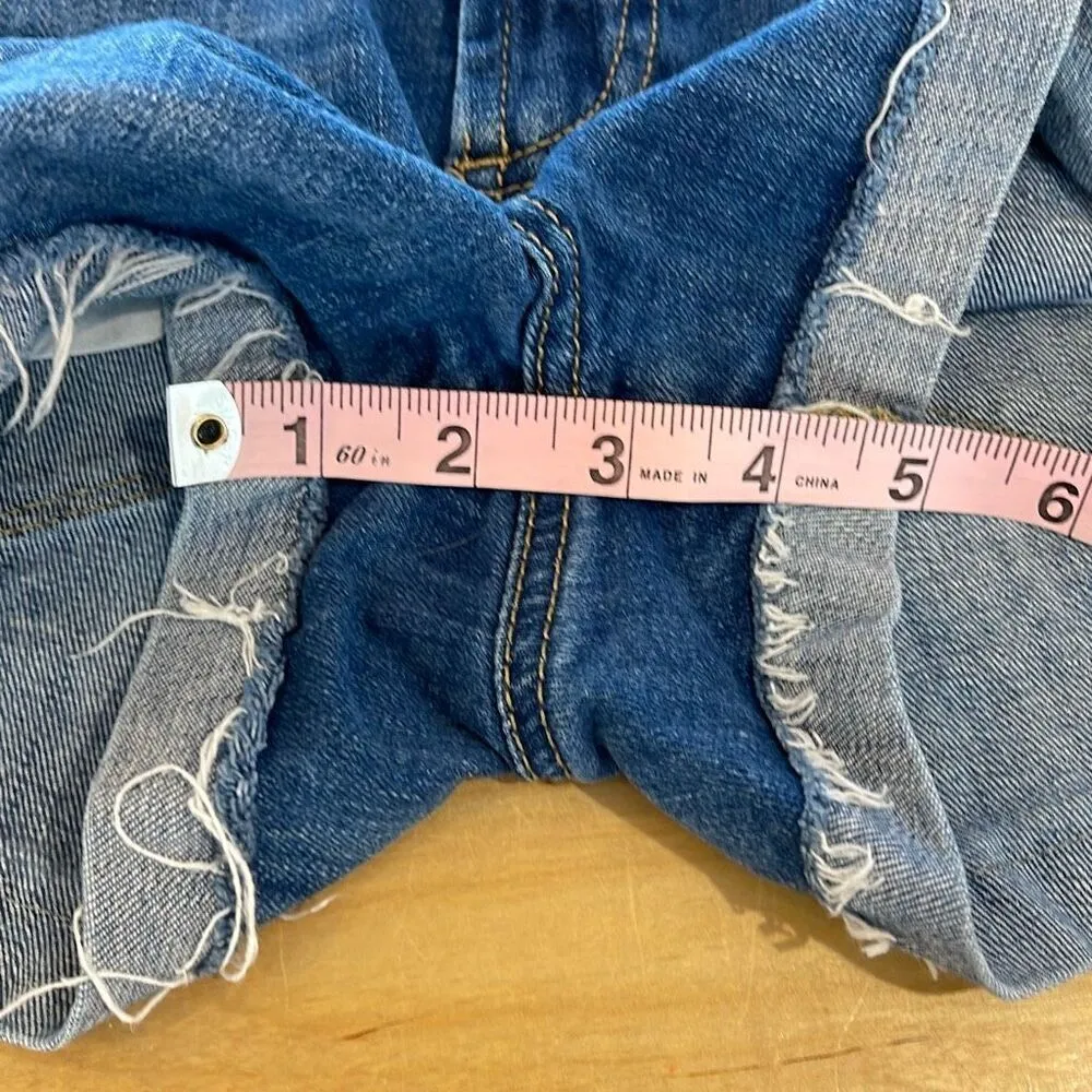 Paige Jimmy Jimmy‎ Shorts Denim Cuffed Size 25 - Image 7