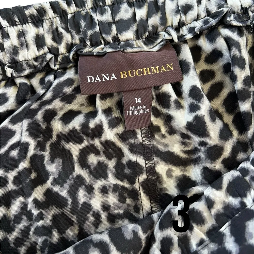 Dana Buchman Animal Print Skirt women’s size 14 - Image 2