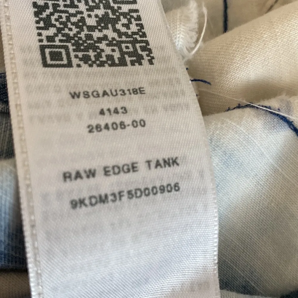 True Religion Raw Edged Chambray Tank - Image 9