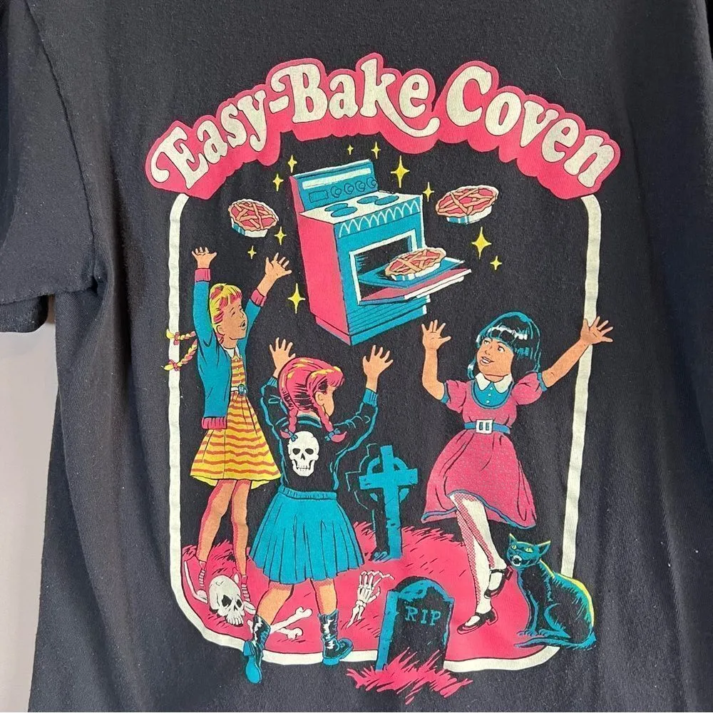 ✨ Creepy Co. Women’s Black Easy Bake Coven Shirt Medium - Image 2