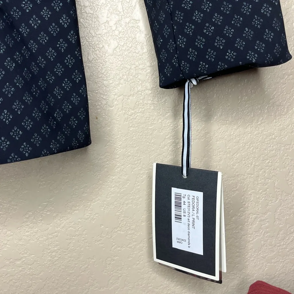 NWT Chiara Boni Fedora Gifedoral Art Deco Diamonds Jacket Blazer Stretch size 8 - Image 4