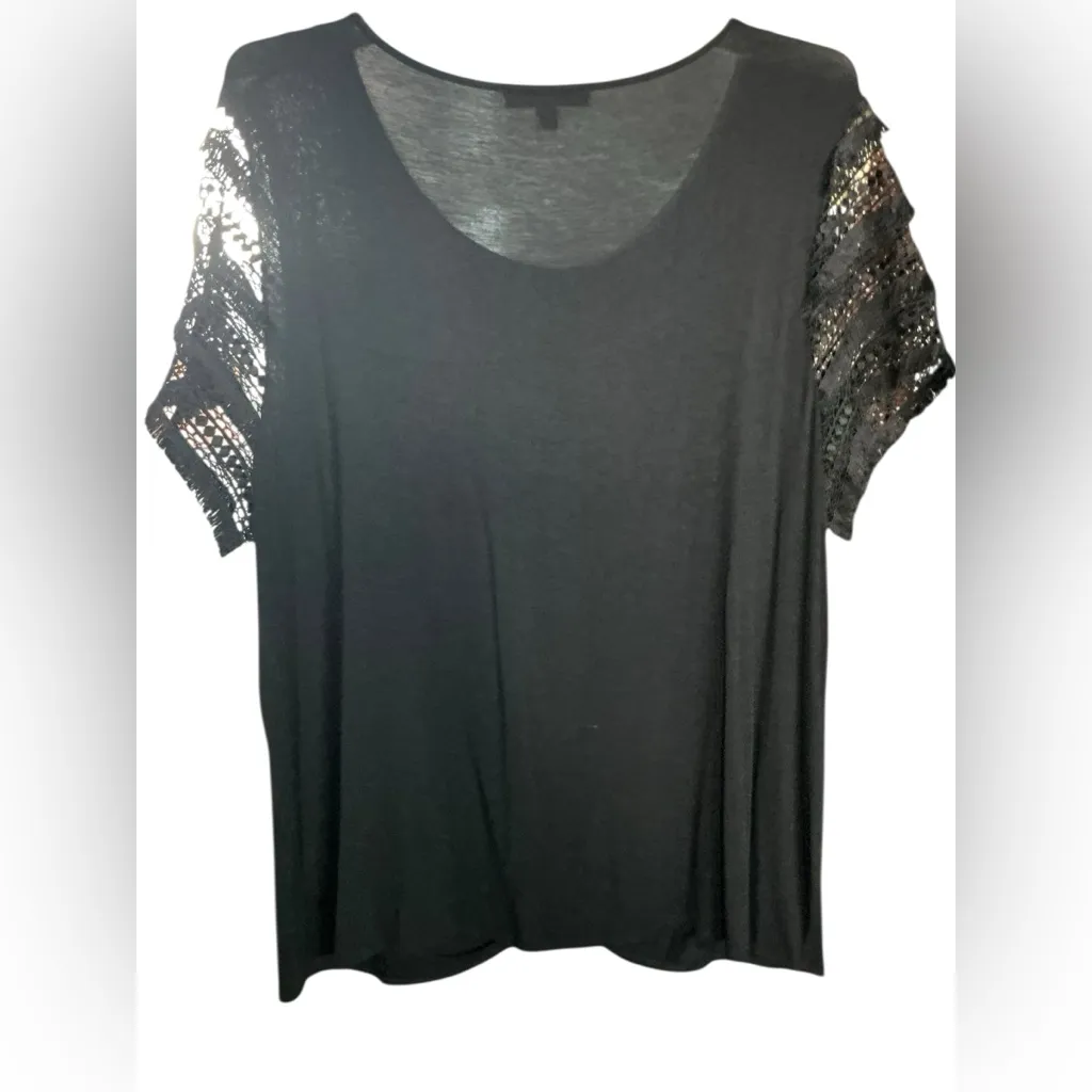 INC International Concepts Classic Black Blouse Size 2X - Image 3