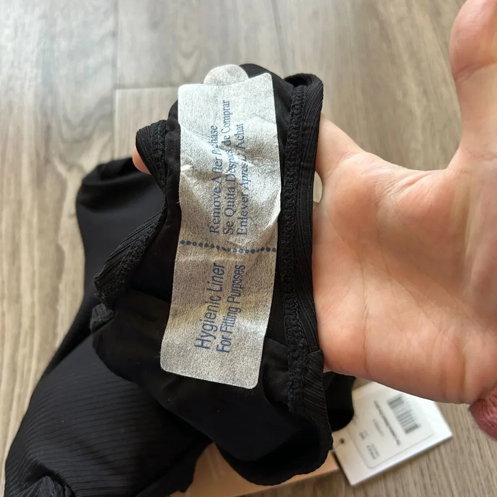 Andie Swim The Catalina Ribbed One Piece Swimsuit in Black Size XXS NWT - Image 6