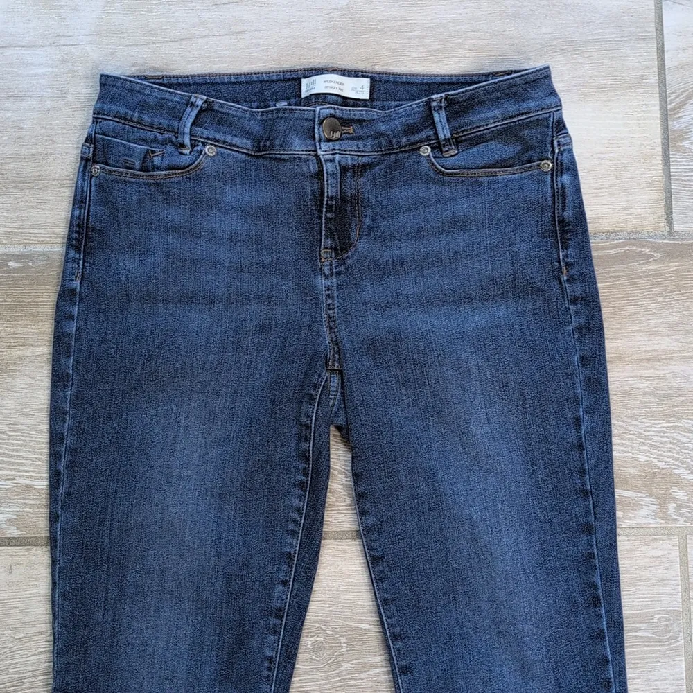 J. Jill Weekender Straight Leg Jeans | J. Jill Petite Straight Leg Jeans Blue Size 4P - Image 2