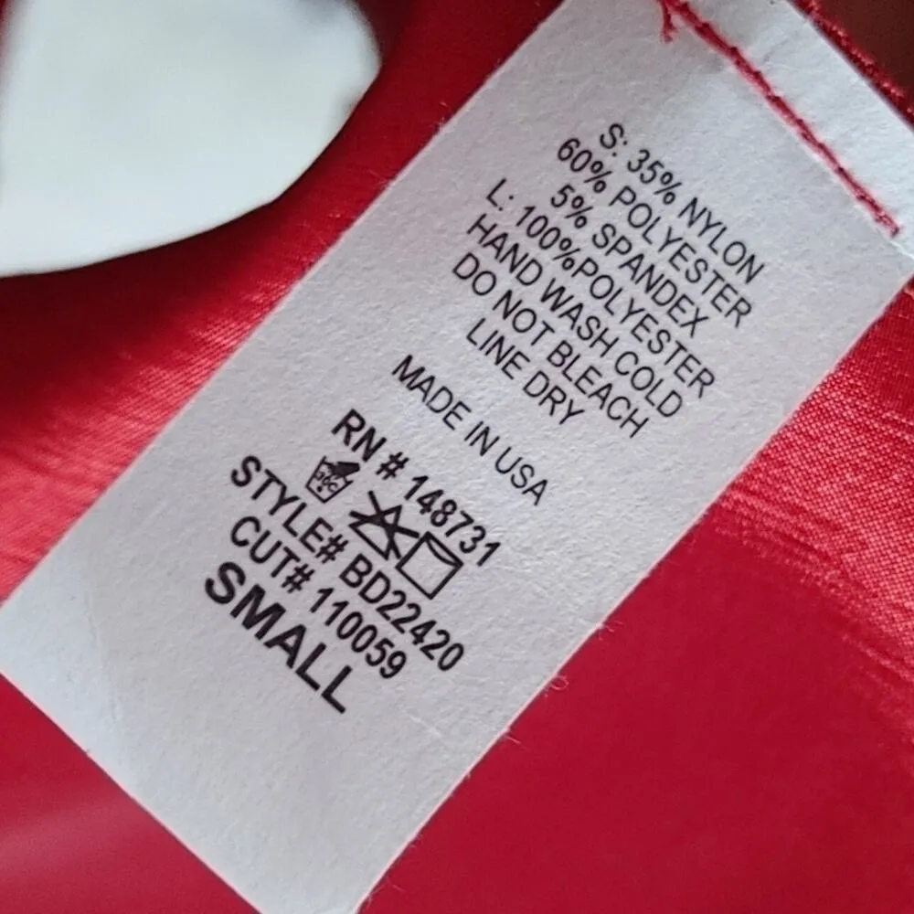 Blue Blush Halter Bow Dress Size Small S Holiday Fancy Sexy Red Open Back Fancy - Image 6