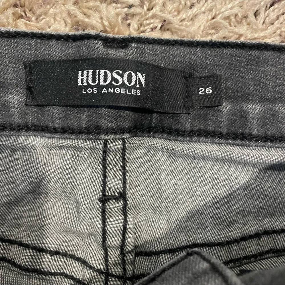 Hudson Los Angeles Barbara Super Skinny Jean With Side Stripe Women’s Size 26 - Image 7