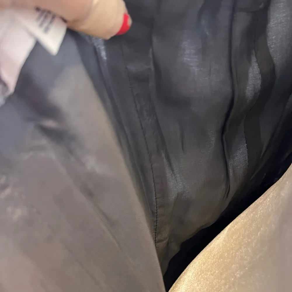 Banana republic Italian fabric Y2k abstract sleeveless linen ribbing dre… - Image 7