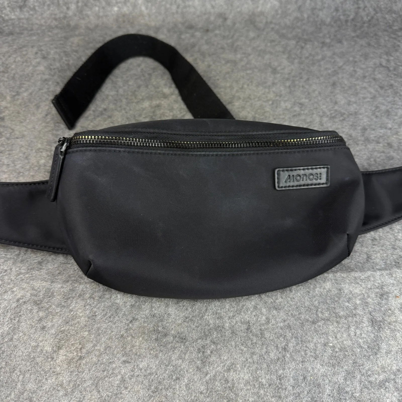 Monos Metro Sling Bag Fanny Pack Crossbody Black‎ Retro - Image 7