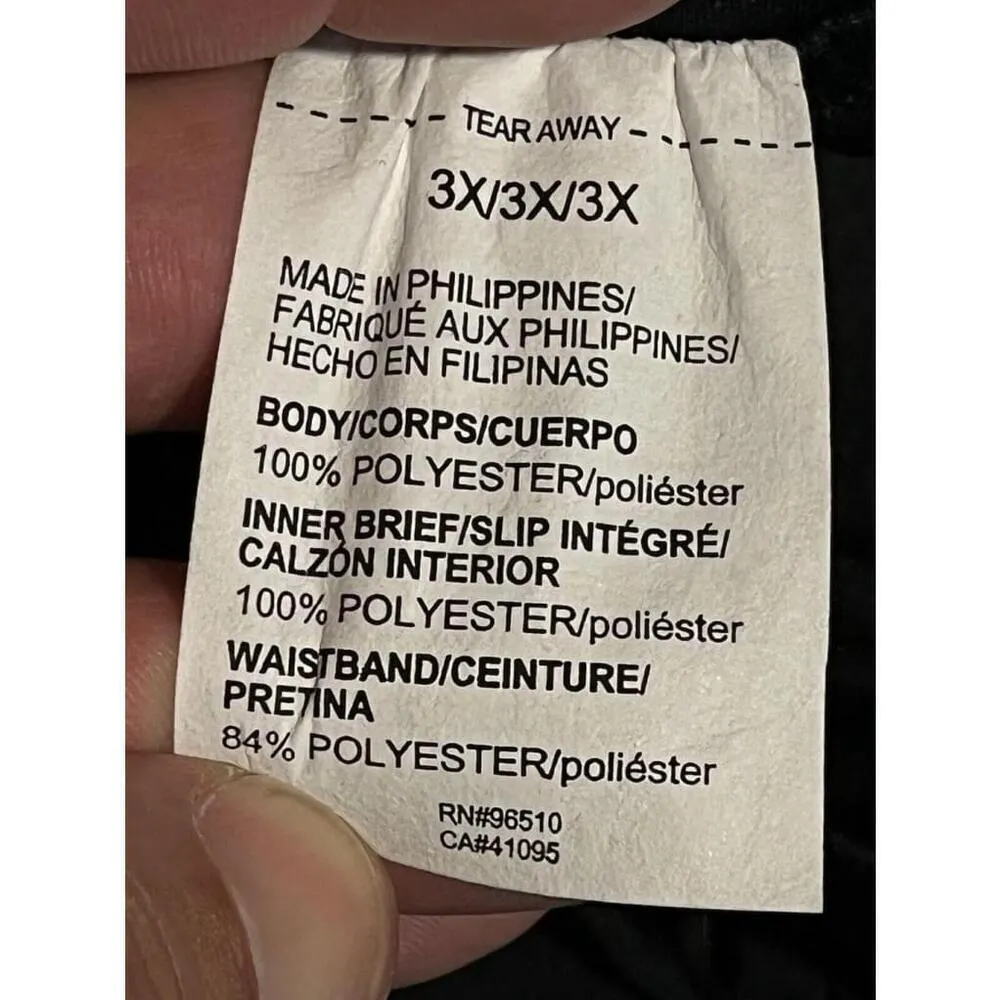 Under Armour Running Shorts Womens Size 3X Black White Lined Drawstring Fly By 2 - Image 8