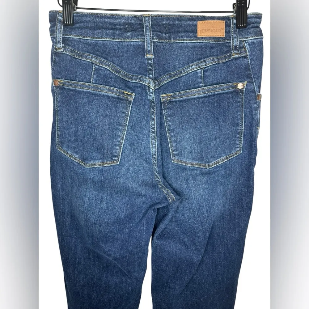 Judy Blue High Rise Straight Leg Cropped Jeans Size 27 - Image 8