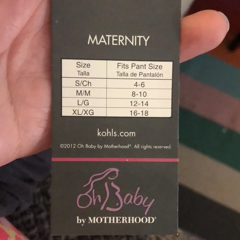 NWT Maternity Oh Baby by Motherhood Surplice Faux - Image 7