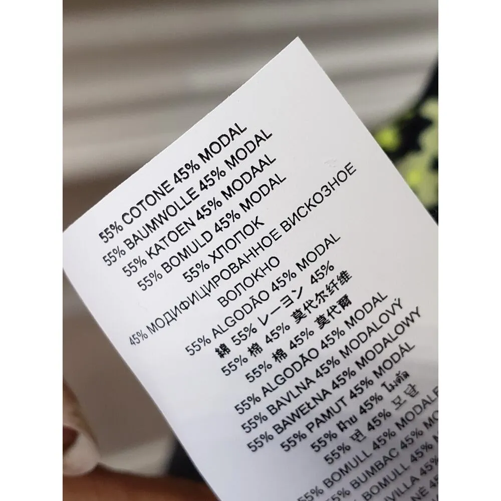 Michael Michael Kors Women's Multicolor Cold Shoulder Short Sleeve Top Blouse L - Image 9