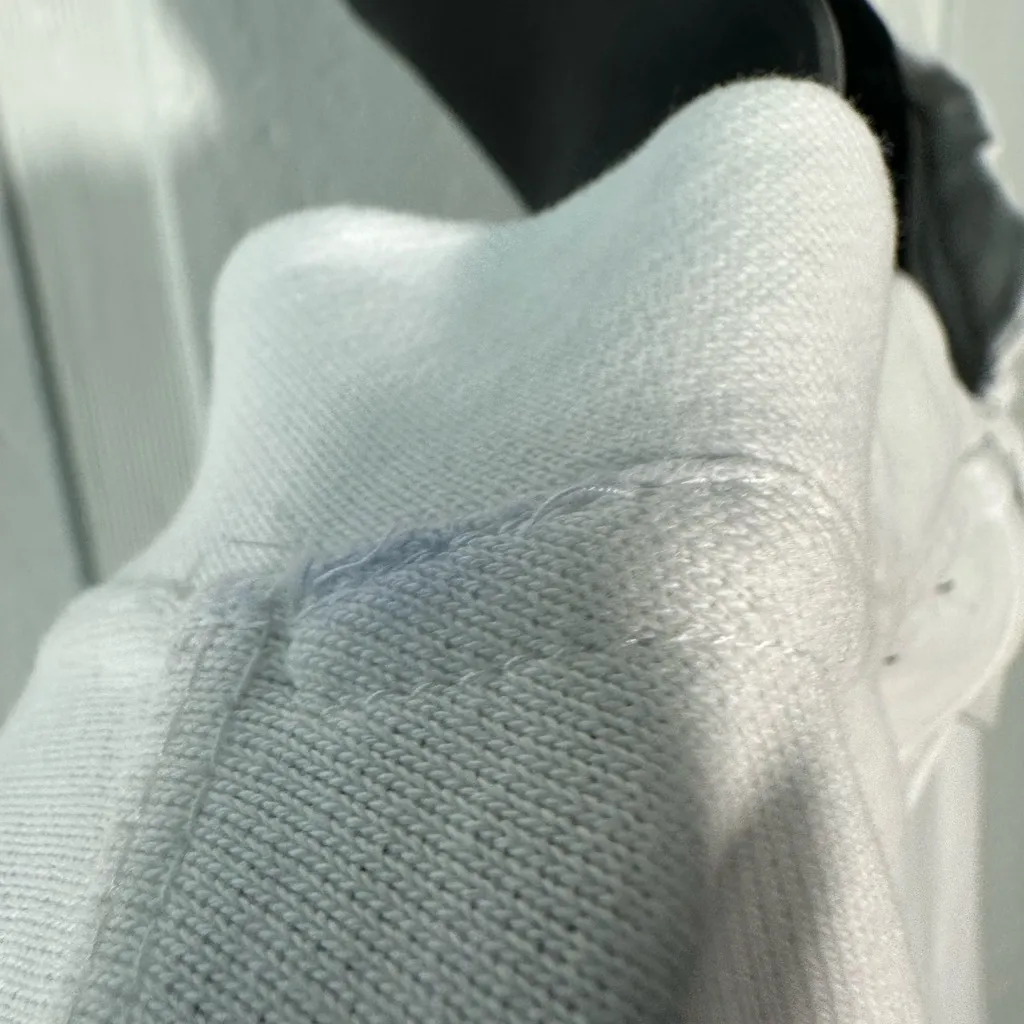 HALOGEN Women’s White Eyelet Sleeve Sweatshirt Size XL NWT - Image 10