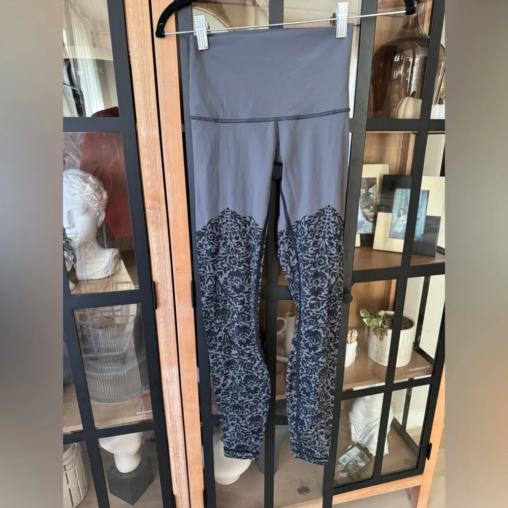 Lululemon Wunder Under Leggings Pant High rise Engineered Print Nulux ohh lace - Image 2